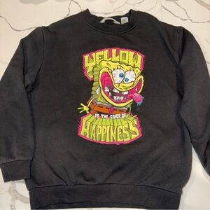 H&M Black Graphic Sweatshirt Ottawa Madness